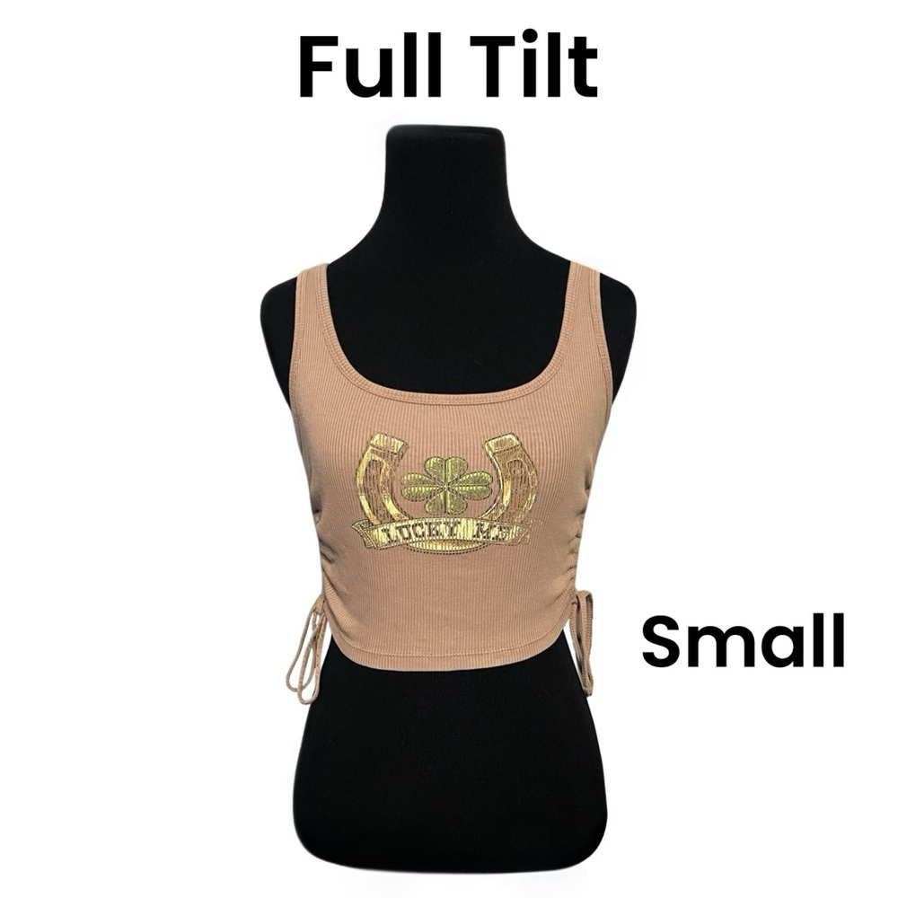 Full Tilt “Lucky Me” Crop Top